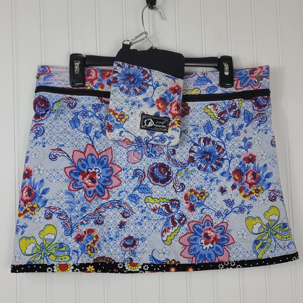 NWT Zand Amsterdam Reversible Elle Design Skirt w/Detachable Purse Snap to fit